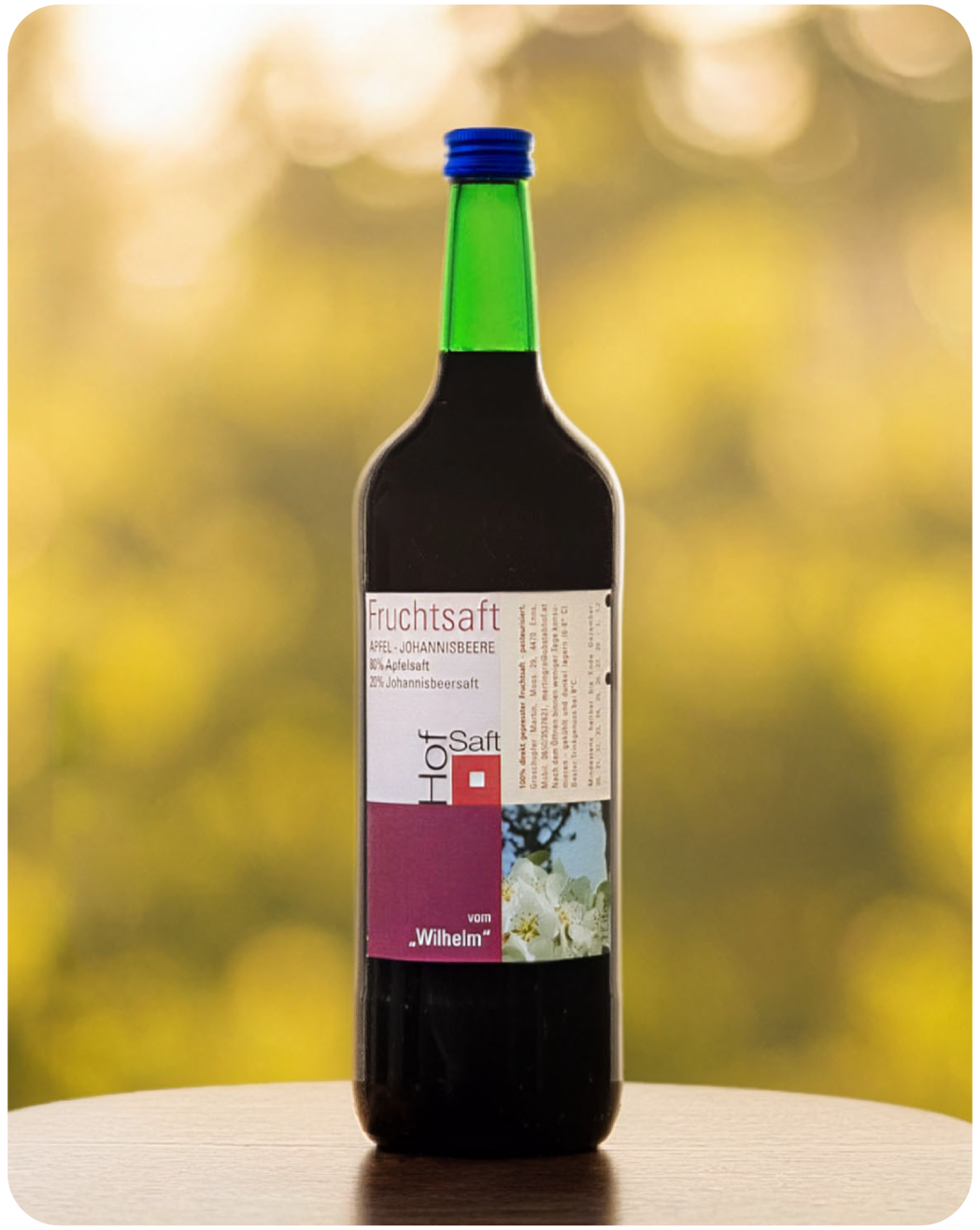 Apfel-Johannisbeersaft